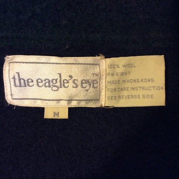 The Eagles Eye Womens Wool Jacket Vintage - Picture 10 of 10